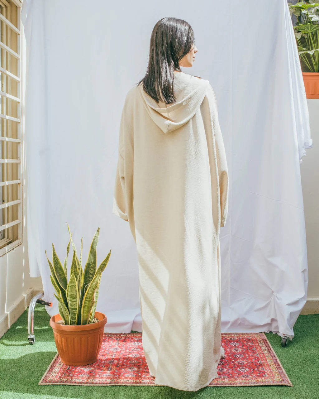 Moroccan Long Linen Shirt