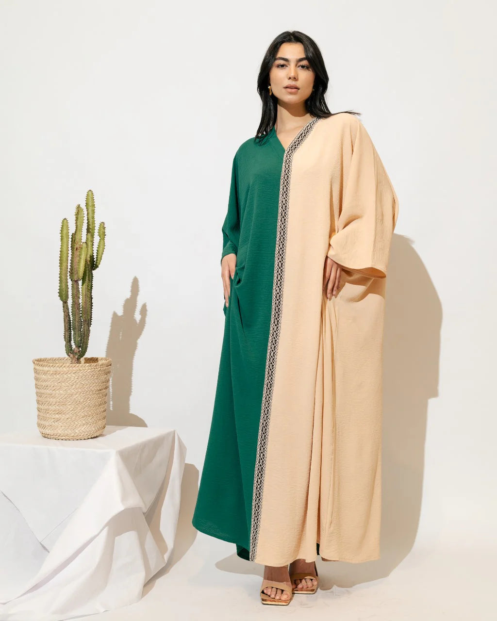 Bi-Tone Abaya