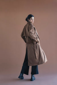 Ash Suede Coat