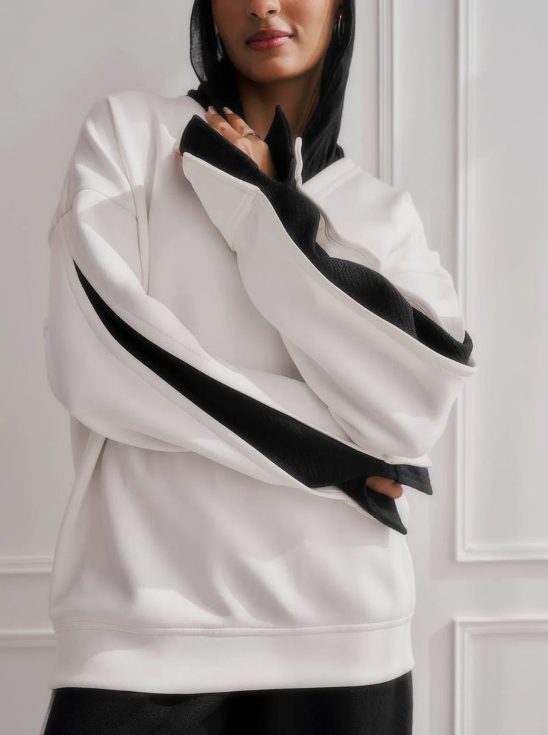 White Isabella Sweatshirt